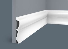 Плинтус Cosca Decor PX037, 120х16x2000 мм, Экополимер Плинтус Cosca Decor PX037, 120х16x2000 мм, Экополимер