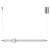 Подвес LED 28W 4000K 2089лм CRYSTAL L-VISION ODL24 571 ODEON LIGHT, 5007/28L