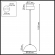 Подвес LED 6W 3000K LULU L-VISION ODL_EX26 011 ODEON LIGHT 5453/6L, схема товара Подвес LED 6W 3000K LULU L-VISION ODL_EX26 011 ODEON LIGHT 5453/6L, схема товара