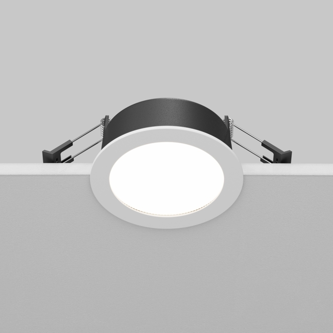 Встраиваемый светильник Орб / Orb 1*GX53 12 Вт IP 44, DL130-GX53-W, изображение 2 Встраиваемый светильник Орб / Orb 1*GX53 12 Вт IP 44, DL130-GX53-W, изображение 2