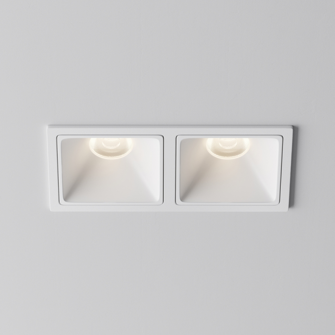 Встраиваемый светильник Альфа / Alfa LED 20 Вт 4000 К 50°, DL043-02-10W4K-SQ-W-1, изображение 1 Встраиваемый светильник Альфа / Alfa LED 20 Вт 4000 К 50°, DL043-02-10W4K-SQ-W-1, изображение 1