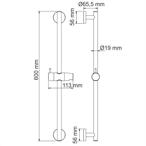 Стойка WasserKRAFT A122 Стойка WasserKRAFT A122