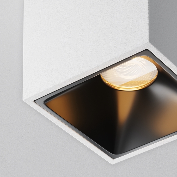 Потолочный светильник Альфа / Alfa LED 8 Вт 2700 К 50°, C065CL-8W2.7K-SQ-WB, изображение 2 Потолочный светильник Альфа / Alfa LED 8 Вт 2700 К 50°, C065CL-8W2.7K-SQ-WB, изображение 2