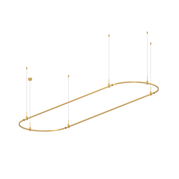 Основание ART-APRIORI-OVAL-HANG-4000x1000 (GD), Arlight, 054525, изображение 2 Основание ART-APRIORI-OVAL-HANG-4000x1000 (GD), Arlight, 054525, изображение 2