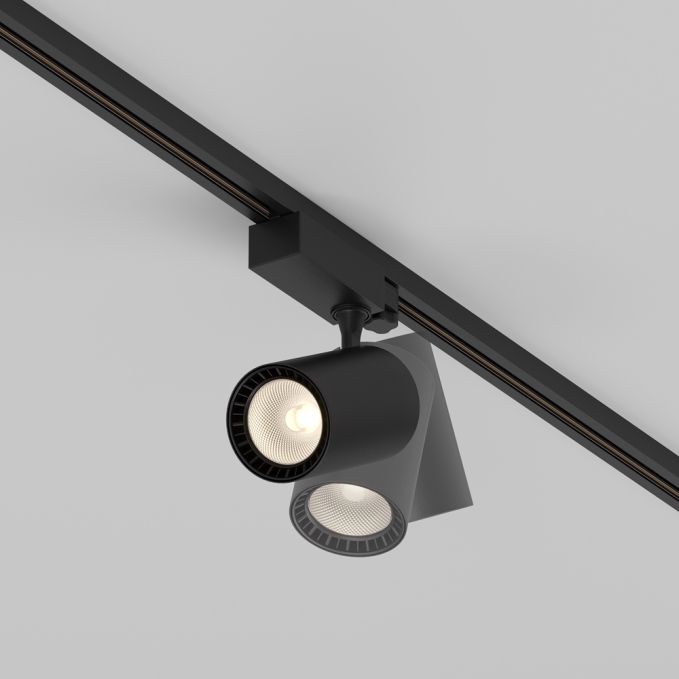 Трековый светильник Вуоро / Vuoro Trinity 3000K 20Вт 36°, TR029-3-20W3K-M-B, изображение 2 Трековый светильник Вуоро / Vuoro Trinity 3000K 20Вт 36°, TR029-3-20W3K-M-B, изображение 2