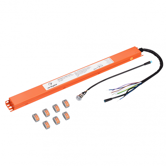 Блок аварийного питания ARJ-EMG-20W-1.5H-LiIon-LONG, Arlight, 043591, изображение 1 Блок аварийного питания ARJ-EMG-20W-1.5H-LiIon-LONG, Arlight, 043591, изображение 1