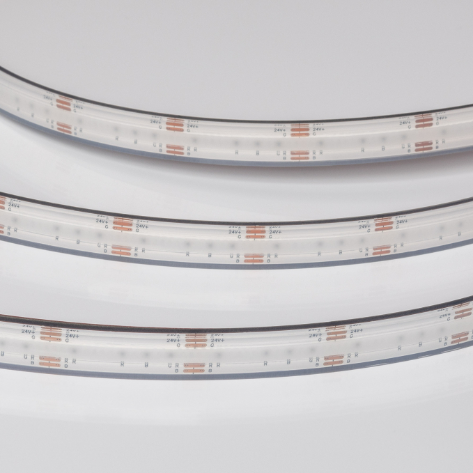 Светодиодная лента герметичная CSP-PFS-X540-12mm 24V RGB (15 W/m, IP68, TWP100, 5m), Arlight, 051234, изображение 5 Светодиодная лента герметичная CSP-PFS-X540-12mm 24V RGB (15 W/m, IP68, TWP100, 5m), Arlight, 051234, изображение 5