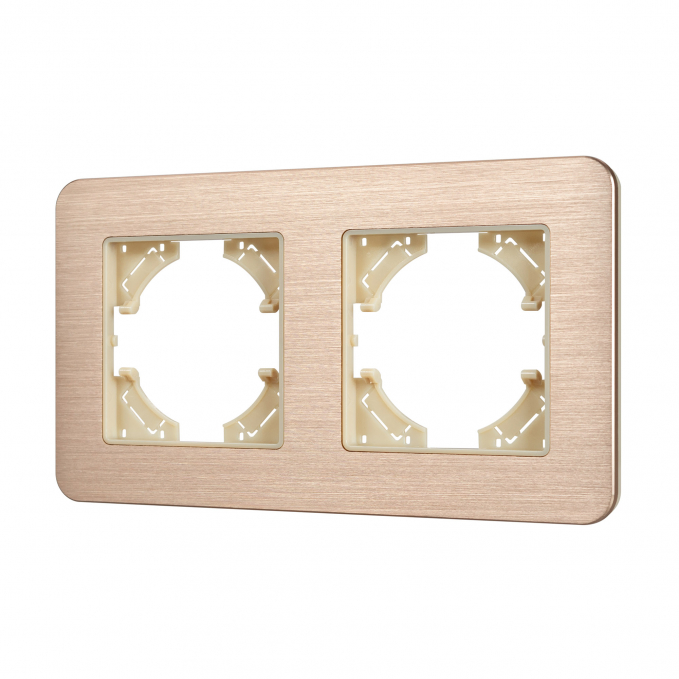 Рамка алюминиевая FRM-AKIRY-AL-2-GD, Arlight, 049726, изображение 1