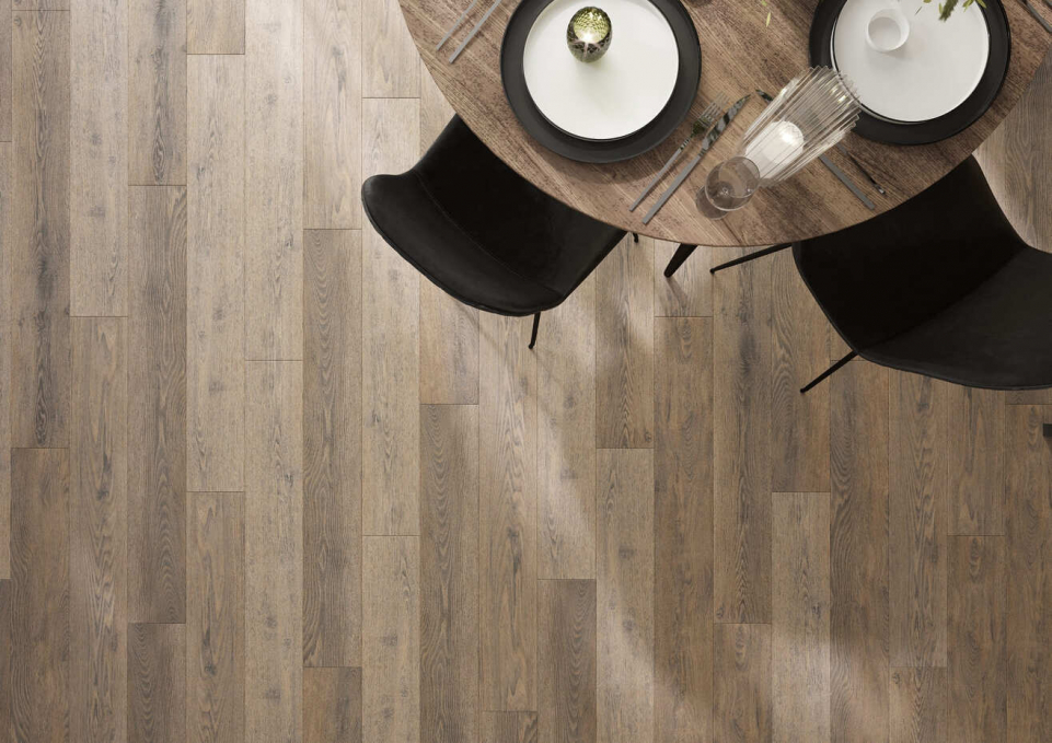 Каменный SPC ламинат AlixFloor City Line Дуб дымчатый темный, ALX3020-4 Каменный SPC ламинат AlixFloor City Line Дуб дымчатый темный, ALX3020-4