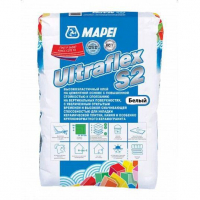 Клей для плитки Mapei Ultraflex S2 Белый, 25 кг Клей для плитки Mapei Ultraflex S2 Белый, 25 кг