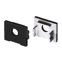 Заглушка SL-SLIM-H13M BLACK с отверстием, Arlight, 032998
