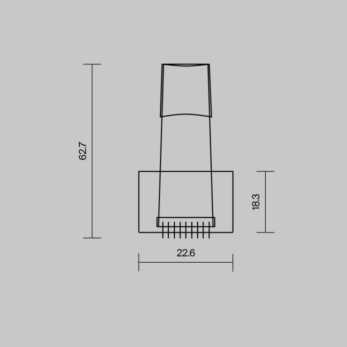 Комплект креплений (для профиля 50x35) 4 шт., ALM-5035T-MT 642036, 642036, изображение 2 Комплект креплений (для профиля 50x35) 4 шт., ALM-5035T-MT 642036, 642036, изображение 2