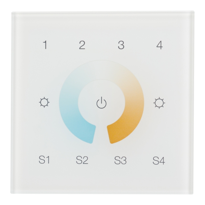 INTELLIGENT ARLIGHT Сенсорная панель DALI-901-11-4G-4SC-MIX-DT8-IN White (BUS/230V), Arlight, 037198, изображение 2 INTELLIGENT ARLIGHT Сенсорная панель DALI-901-11-4G-4SC-MIX-DT8-IN White (BUS/230V), Arlight, 037198, изображение 2