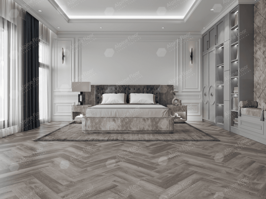 Каменный ламинат SPC Alpine Floor Parquet Light Дуб Мерга, ЕСО 13-13 MC Каменный ламинат SPC Alpine Floor Parquet Light Дуб Мерга, ЕСО 13-13 MC