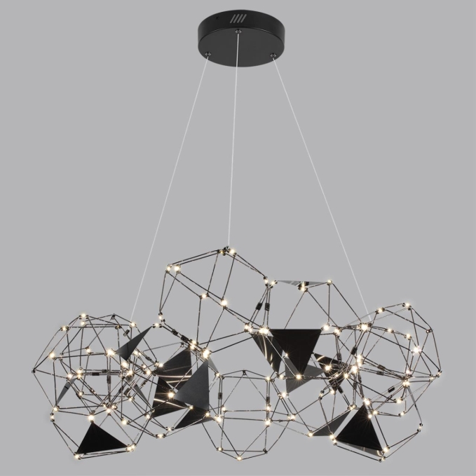 Люстра LED 56W 4000K 3360Лм TRELLIS L-VISION ODL25 293 ODEON LIGHT 5087/56L, фото на цветном фоне 1 Люстра LED 56W 4000K 3360Лм TRELLIS L-VISION ODL25 293 ODEON LIGHT 5087/56L, фото на цветном фоне 1