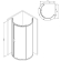 Душевое ограждение AM.PM Like W83G-333-095CT Душевое ограждение AM.PM Like W83G-333-095CT
