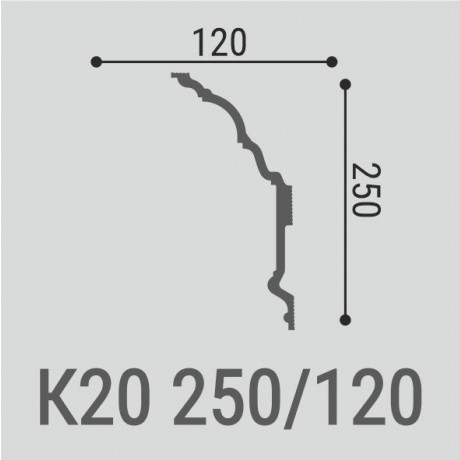 Карниз Bello Deco К20 250-120