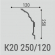 Карниз Bello Deco К20 250-120