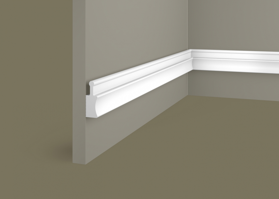 Заглушка Cosca Decor ZL008 левая для рейки RX008, 30x18x2800 мм, Экополимер Заглушка Cosca Decor ZL008 левая для рейки RX008, 30x18x2800 мм, Экополимер
