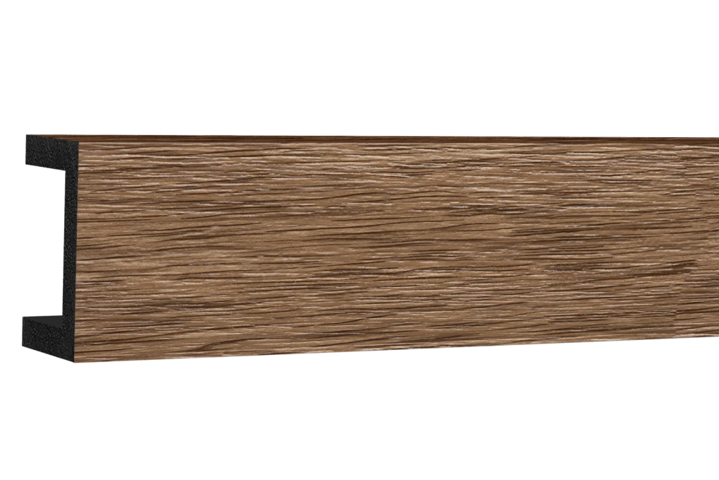 Декоративная рейка Decor-Dizayn 613-83SH, 50x30x3000 мм Декоративная рейка Decor-Dizayn 613-83SH, 50x30x3000 мм