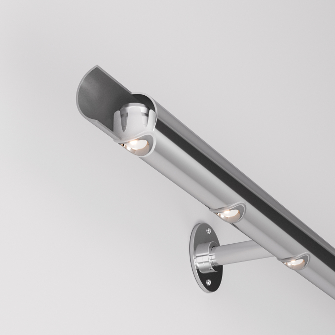 Светильник ALT-LODESTAR-HANDRAIL-R27-1.5W Day4000 (SL, 70 deg, 12-24V), Arlight, 052582, изображение 5 Светильник ALT-LODESTAR-HANDRAIL-R27-1.5W Day4000 (SL, 70 deg, 12-24V), Arlight, 052582, изображение 5