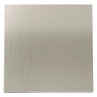 Клавиша для выключателя/переключателя одноклавишного, S70 Metal (никель), Voltum, VLSM000111