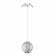 Подвес LED 5W 4000K 365лм CRYSTAL L-VISION ODL24 567 ODEON LIGHT 5007/5LA, дополнительный ракурс Подвес LED 5W 4000K 365лм CRYSTAL L-VISION ODL24 567 ODEON LIGHT 5007/5LA, дополнительный ракурс