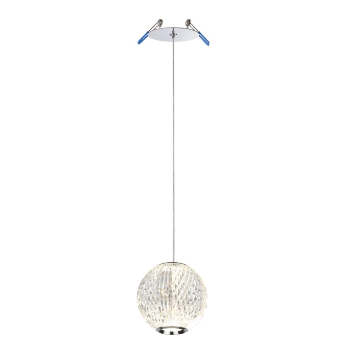 Подвес LED 5W 4000K 365лм CRYSTAL L-VISION ODL24 567 ODEON LIGHT 5007/5LA, фото на белом фоне Подвес LED 5W 4000K 365лм CRYSTAL L-VISION ODL24 567 ODEON LIGHT 5007/5LA, фото на белом фоне