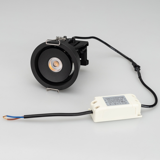 Светильник CL-SIMPLE-R78-9W Warm3000 (BK, 45 deg), Arlight, 028147, изображение 2