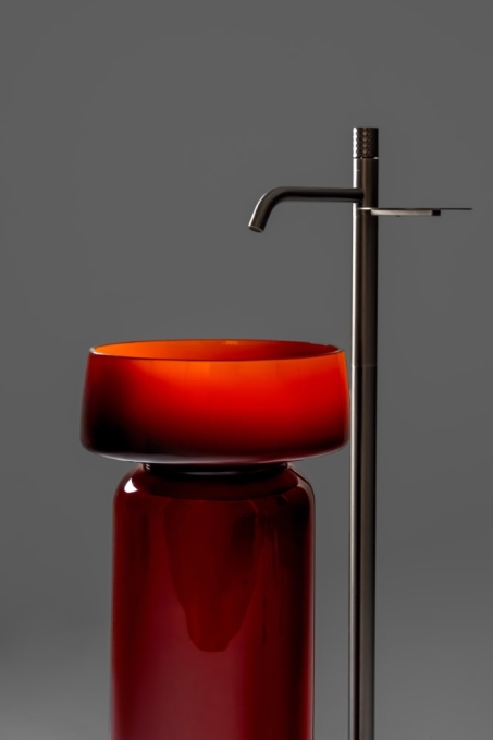 Пьедестал Boheme Glow 810-BASE-GS-T terracotta полиэфирный