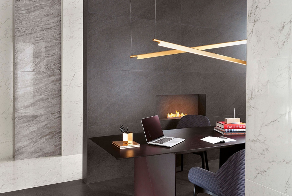 Керамогранит Atlas Concorde Marvel Stone Nero Marquina 60x60, AZRM Керамогранит Atlas Concorde Marvel Stone Nero Marquina 60x60, AZRM