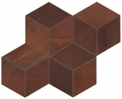 Мозаика Atlas Concorde Italy Blaze Corten Mosaico Esagono Matt 30x35, A0UP