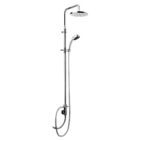 Душевая стойка Webert Shower Set AC0729015PVC хром глянцевый без смесителя