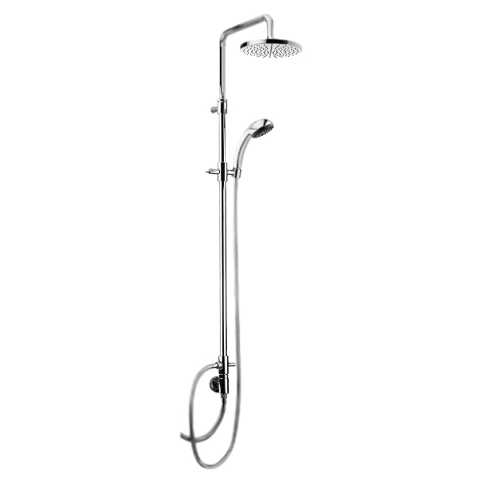 Душевая стойка Webert Shower Set AC0729015PVC хром глянцевый без смесителя