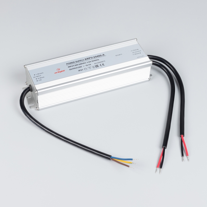 Блок питания ARPV-24400-A (24V, 16.7A, 400W), Arlight, 026456(1), изображение 3 Блок питания ARPV-24400-A (24V, 16.7A, 400W), Arlight, 026456(1), изображение 3