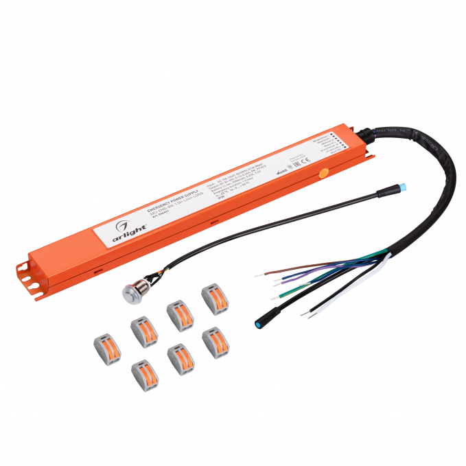 Блок аварийного питания ARJ-EMG-8W-1.5H-LiIon-LONG, Arlight, 046441, изображение 1 Блок аварийного питания ARJ-EMG-8W-1.5H-LiIon-LONG, Arlight, 046441, изображение 1