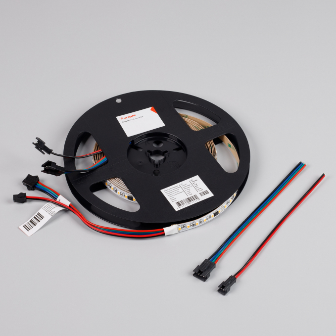 Светодиодная лента SPI-A120-10mm 24V Warm3000-PX6-BPT (11 W/m, IP20, 2835, 5m), Arlight, 049436, изображение 2 Светодиодная лента SPI-A120-10mm 24V Warm3000-PX6-BPT (11 W/m, IP20, 2835, 5m), Arlight, 049436, изображение 2