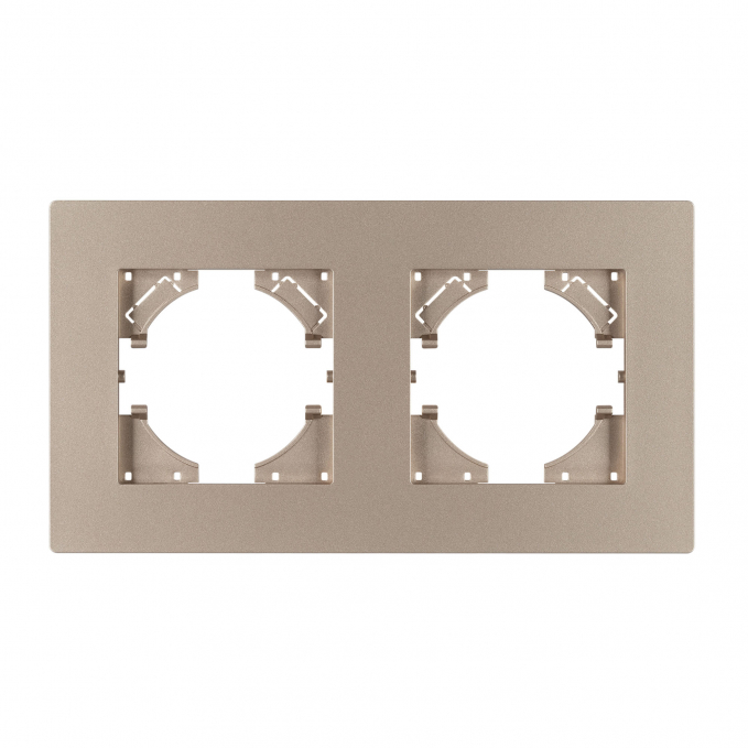 Рамка пластиковая FRM-PERIO-PL-2-GD, Arlight, 049753, изображение 2