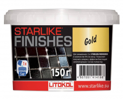 Добавка декоративная для затирки Litokol Starlike Finishes Gold, 30 г Добавка декоративная для затирки Litokol Starlike Finishes Gold, 30 г