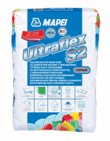Клей для плитки Mapei Ultraflex S2 Серый, 25 кг Клей для плитки Mapei Ultraflex S2 Серый, 25 кг