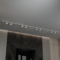Комплект трековый №3 однофазная накладная Skylite, Hesby Lighting, HSBL_kompl_S003_NI4W4K