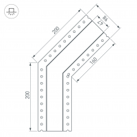 Угол SL-LINIA45-FANTOM-135, Arlight, 030102 Угол SL-LINIA45-FANTOM-135, Arlight, 030102