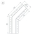 Угол SL-LINIA45-FANTOM-135, Arlight, 030102