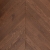 Паркет Елка Французская Lab Arte Chevron Дуб Рустик Табак лак 600/490х110х14/3/45°