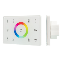 Панель Sens SMART-P85-RGBW White (230V, 4 зоны, 2.4G), Arlight, 028404 Панель Sens SMART-P85-RGBW White (230V, 4 зоны, 2.4G), Arlight, 028404