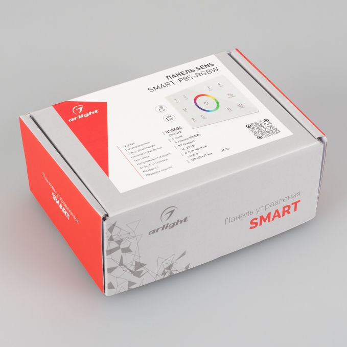 Панель Sens SMART-P85-RGBW White (230V, 4 зоны, 2.4G), Arlight, 028404, изображение 4