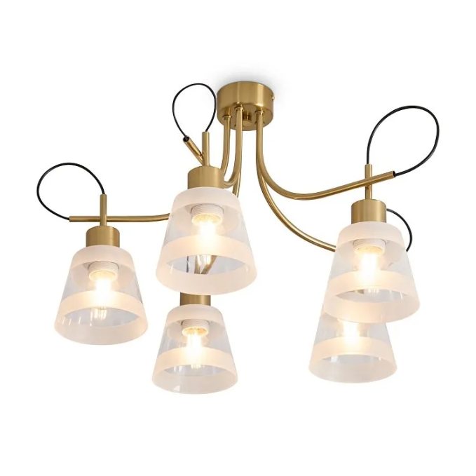Люстра Карамель / Caramel E27x5, Freya, FR5522PL-05BS