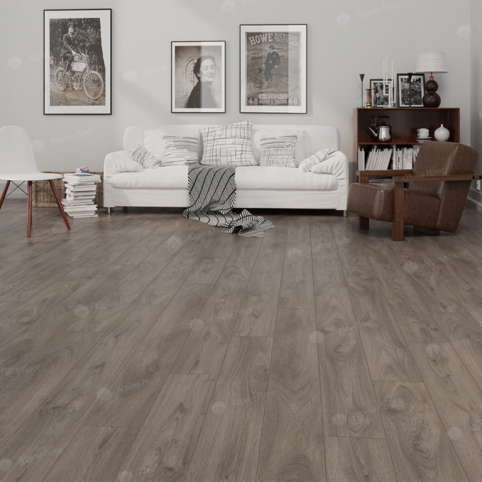 Ламинат Alpine Floor by Camsan Albero Дуб Смоук, А1015 Ламинат Alpine Floor by Camsan Albero Дуб Смоук, А1015