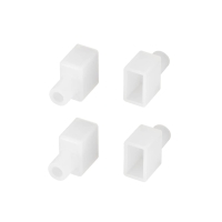 Заглушка WPH-FLEX-0612-SIDE WHITE с отверстием, Arlight, 040834