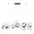Люстра LED 64W 4000K 3800Лм TRELLIS L-VISION ODL25 293 ODEON LIGHT, 5087/64L